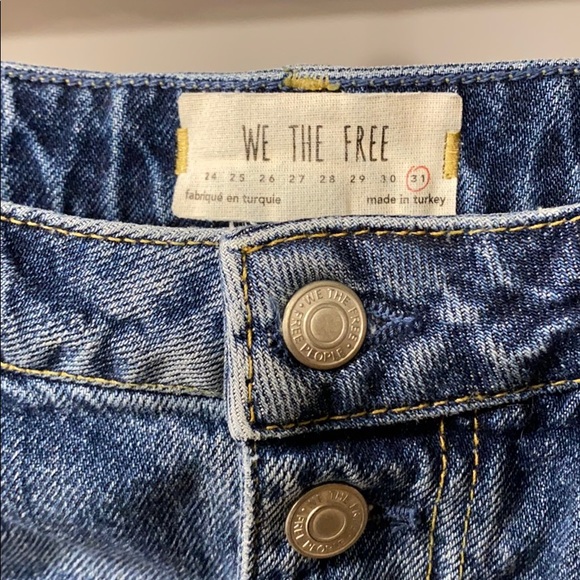 FREE PEOPLE JEAN MINI - Picture 3 of 4